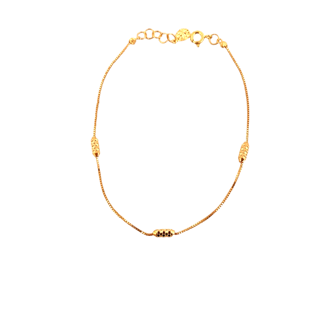22K Gold Designer Ladies Bracelet