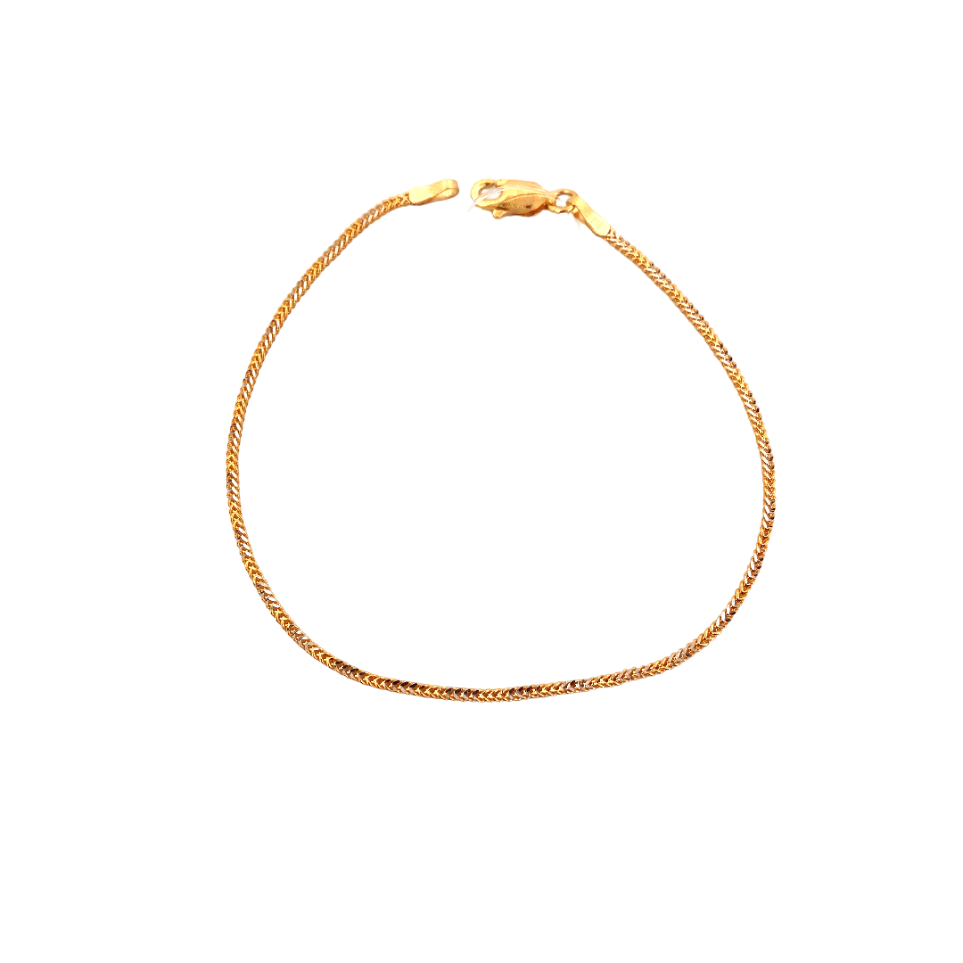 22K Gold Designer Ladies Bracelet