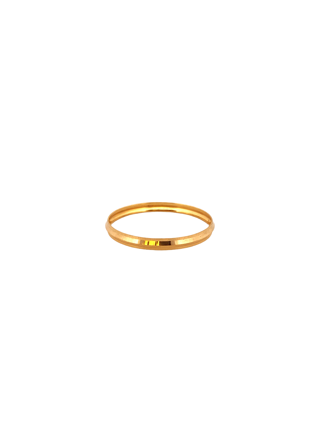 22K Gold Designer Baby Bangle