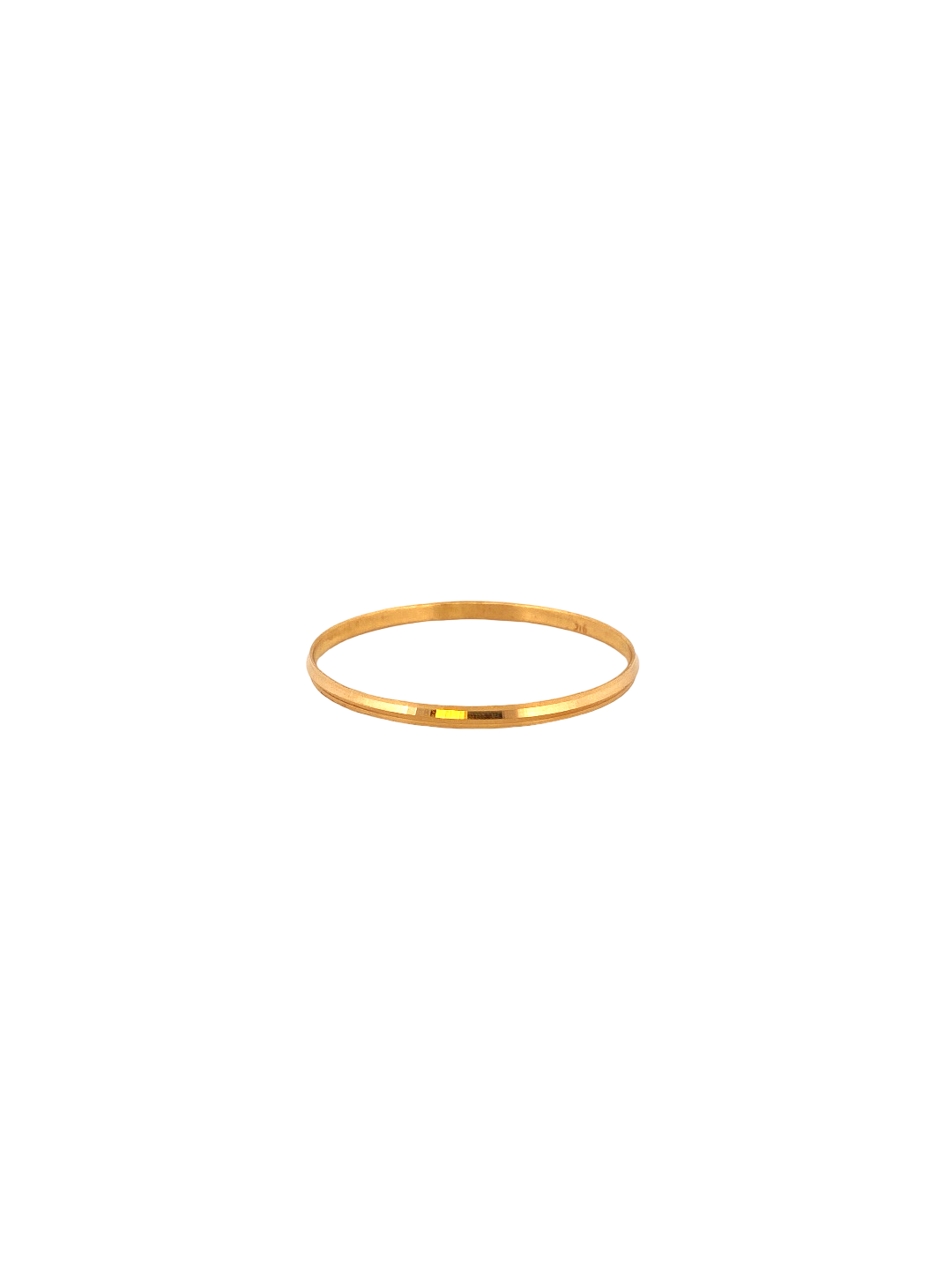 22K Gold Designer Baby Bangle
