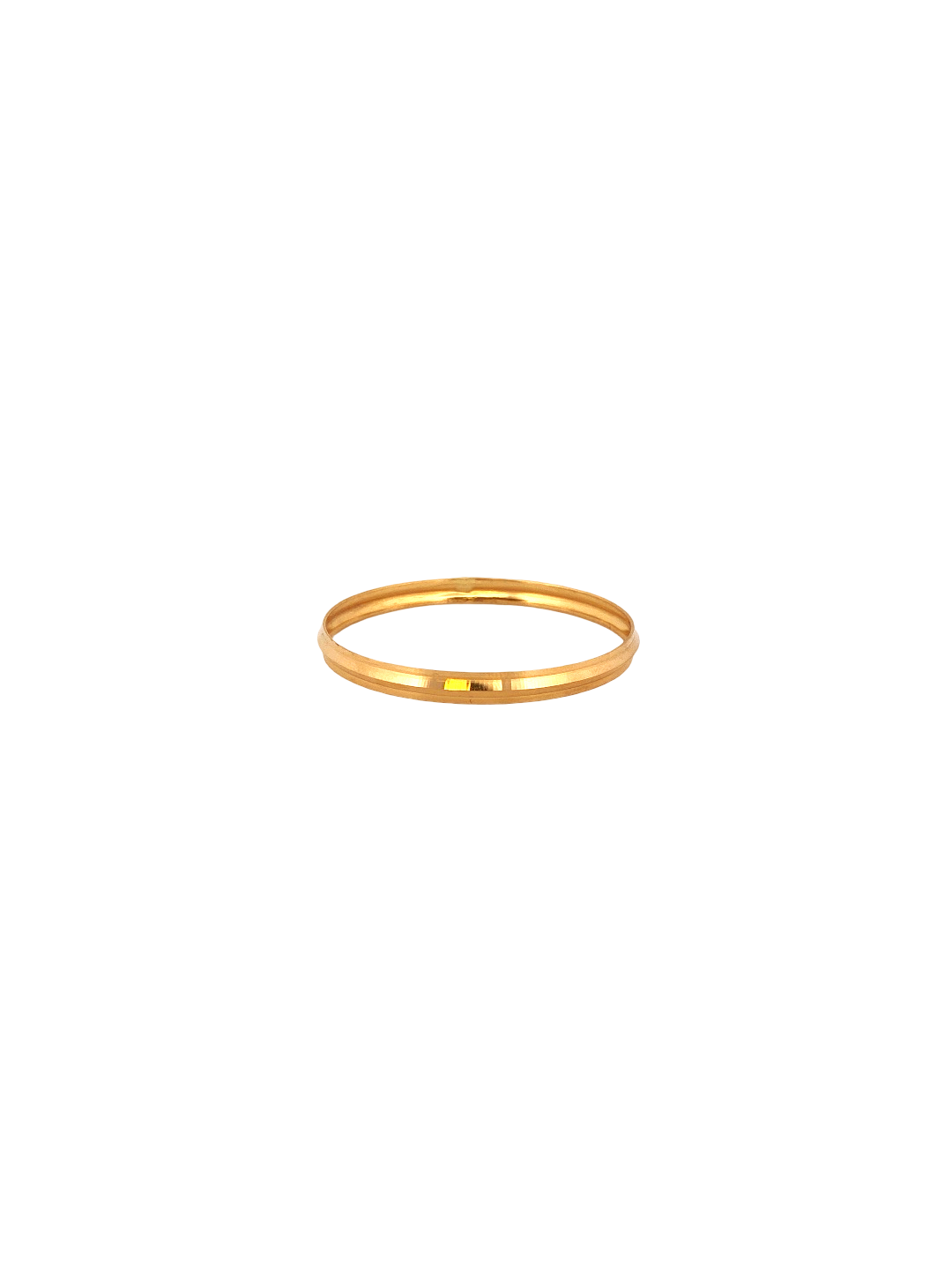 22K Gold Designer Baby Bangle