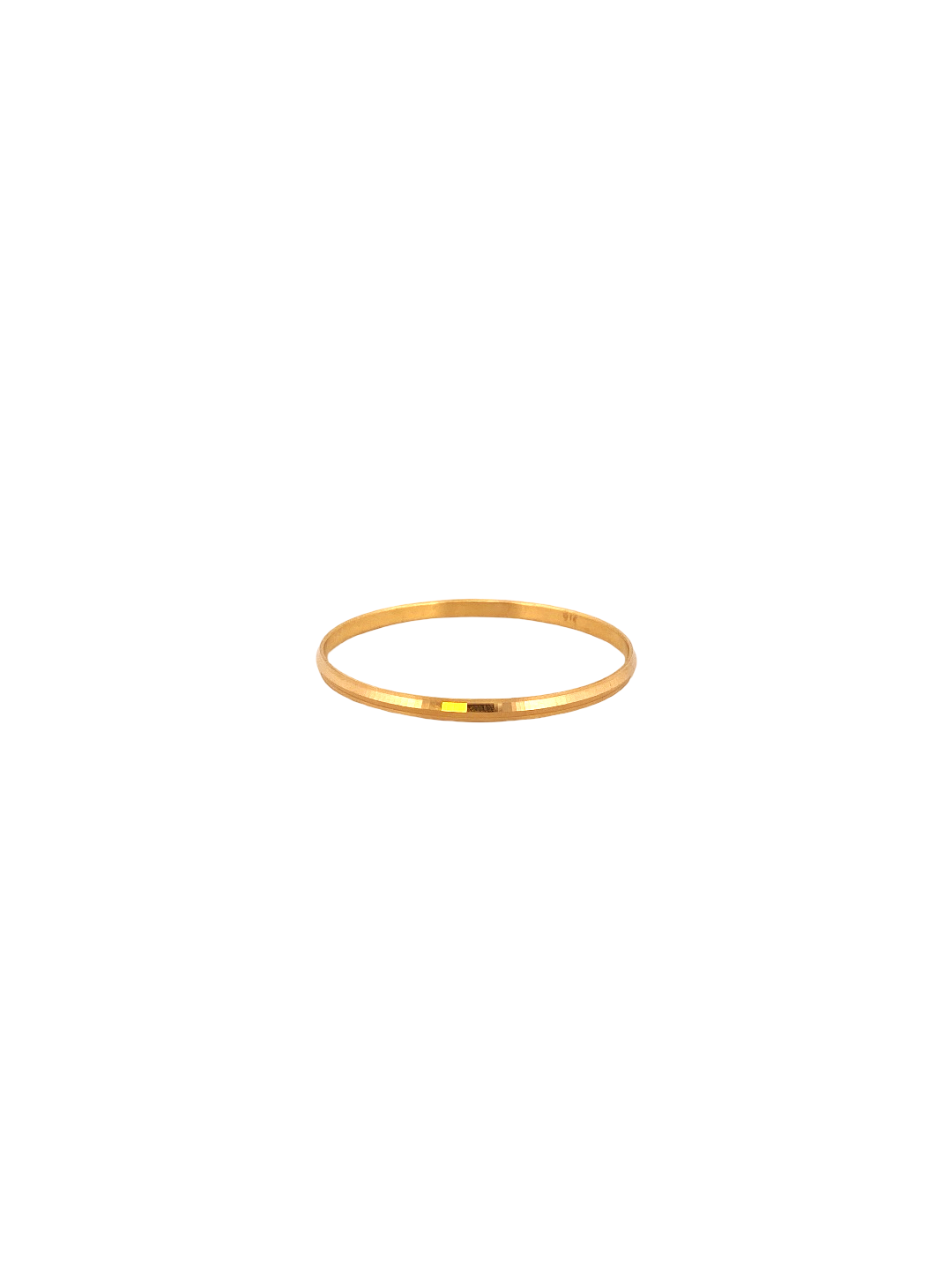 22K Gold Designer Baby Bangle