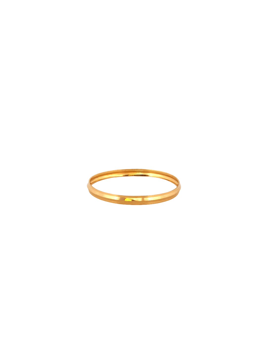 22K Gold Designer Baby Bangle