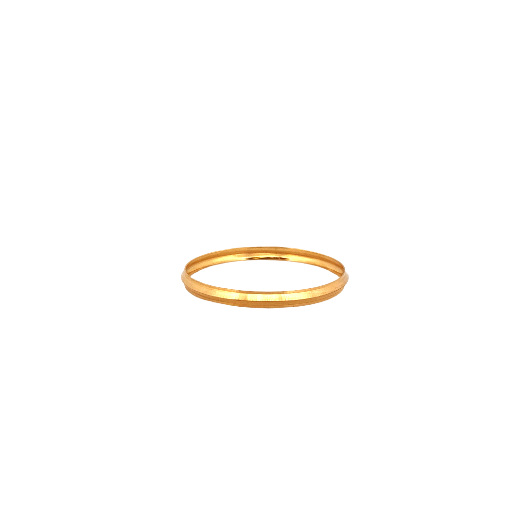 22K Gold Designer Baby Bangle