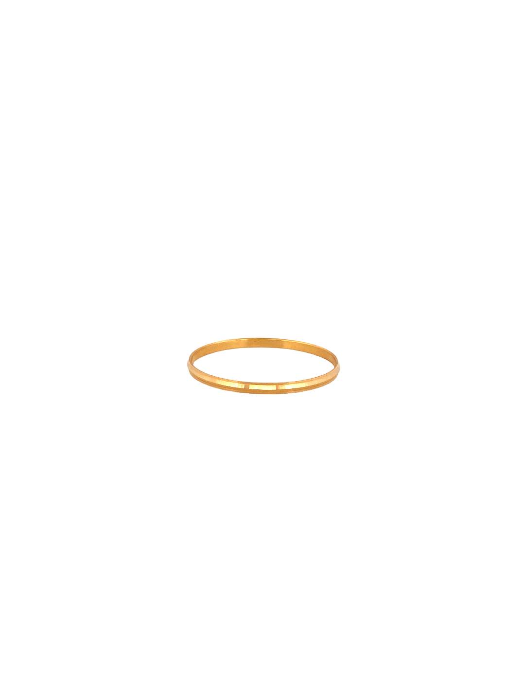 22K Gold Designer Baby Bangle