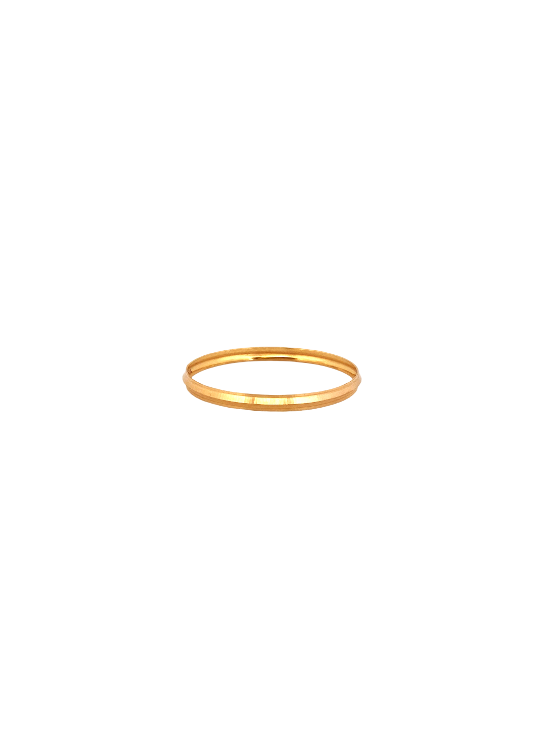 22K Gold Designer Baby Bangle