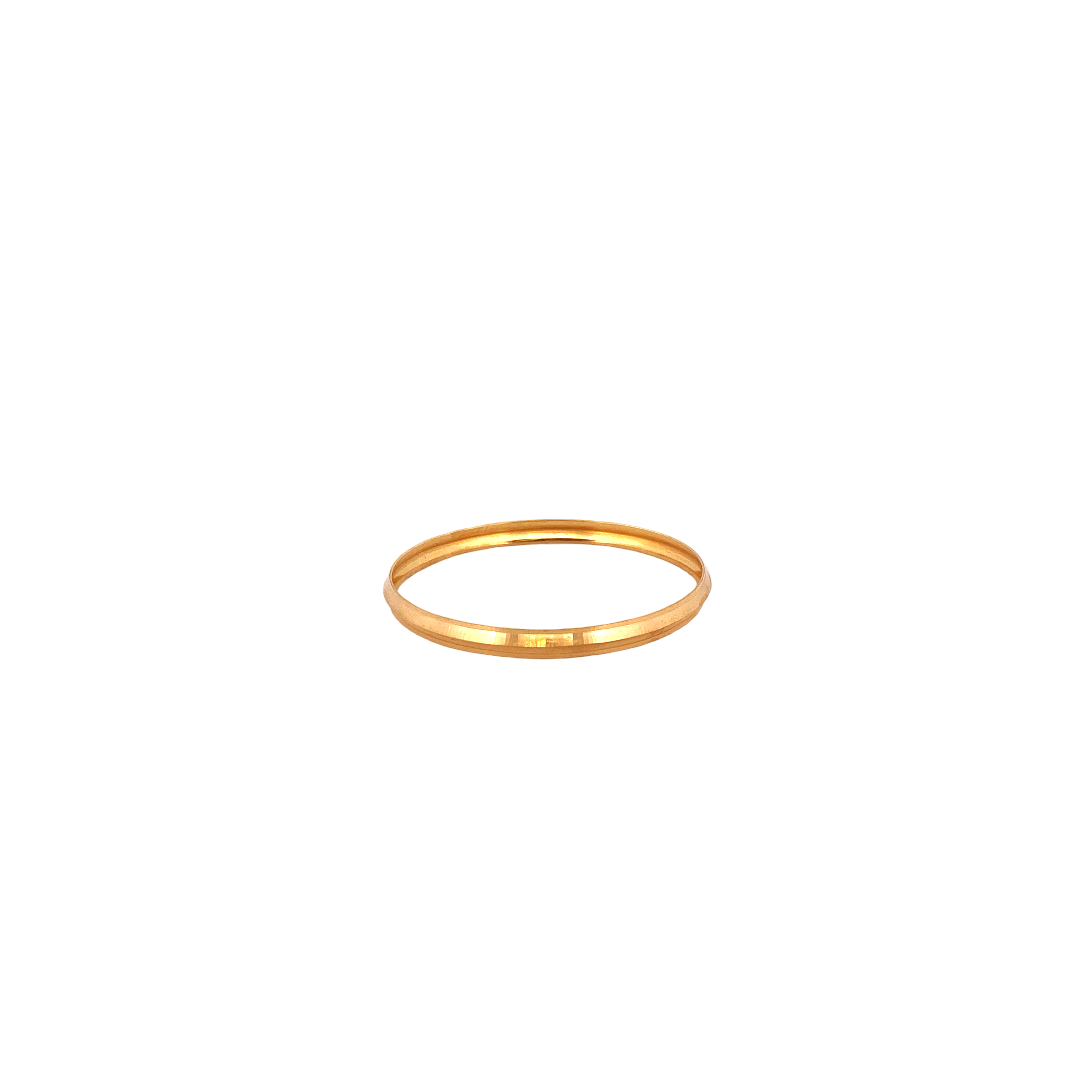 22K Gold Designer Baby Bangle