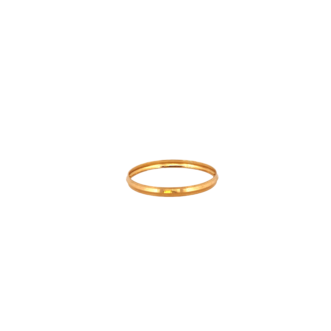 22K Gold Designer Baby Bangle
