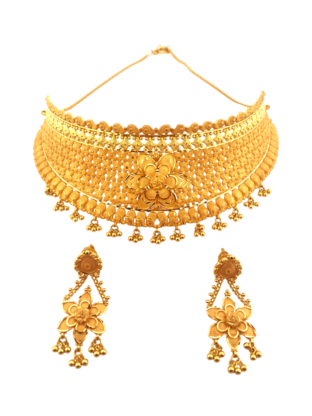 22K Gold Designer Jewellery Set