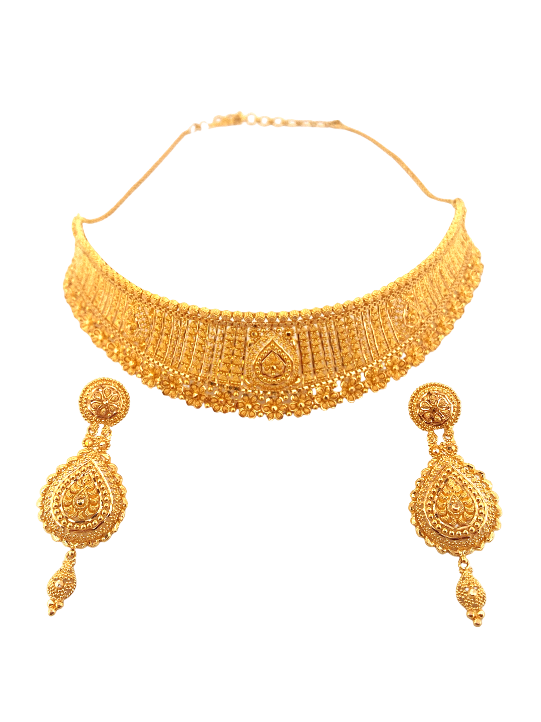 22K Gold Designer Jewellery Set