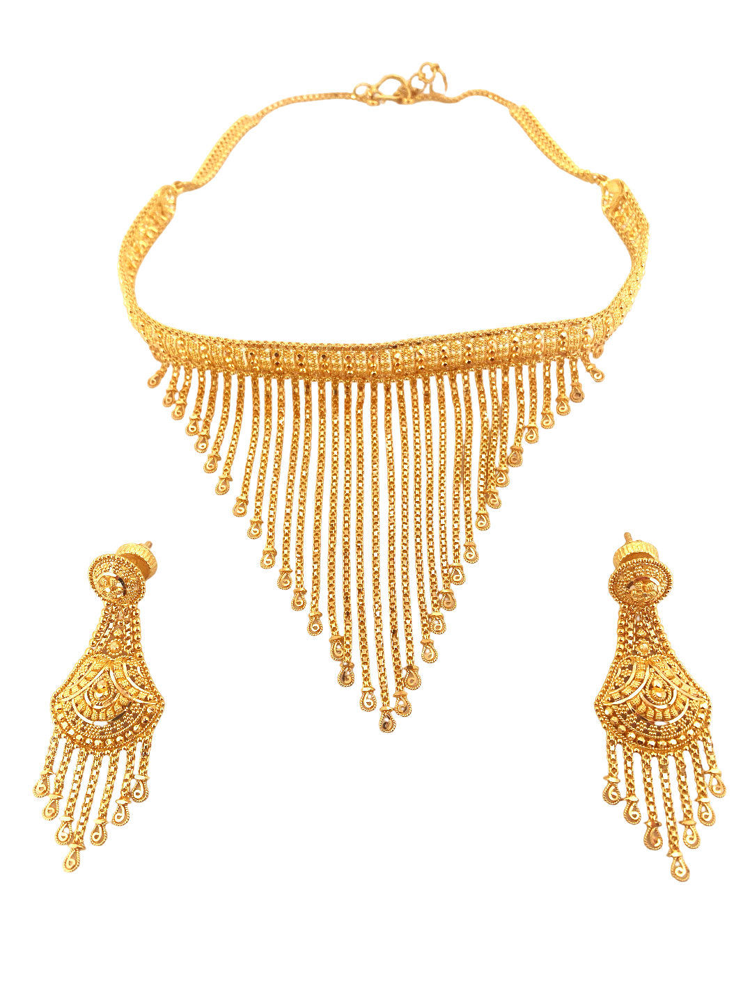 22K Gold Designer Jewellery Set