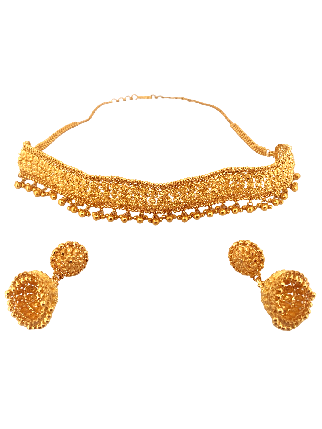 22K Gold Designer Jewellery Set
