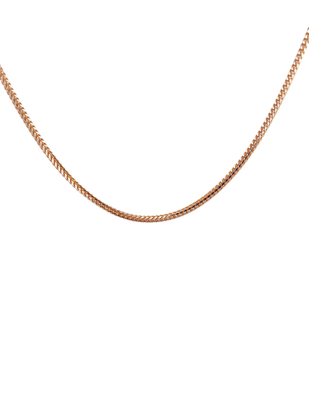 22'' 22K Gold Franco Designer Chain
