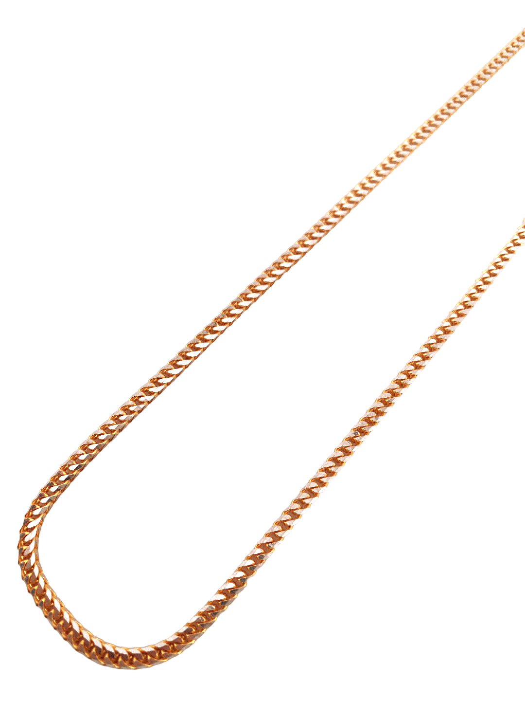 22'' 22K Gold Franco Designer Chain