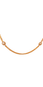 26'' 22K Gold CZ Designer Chain
