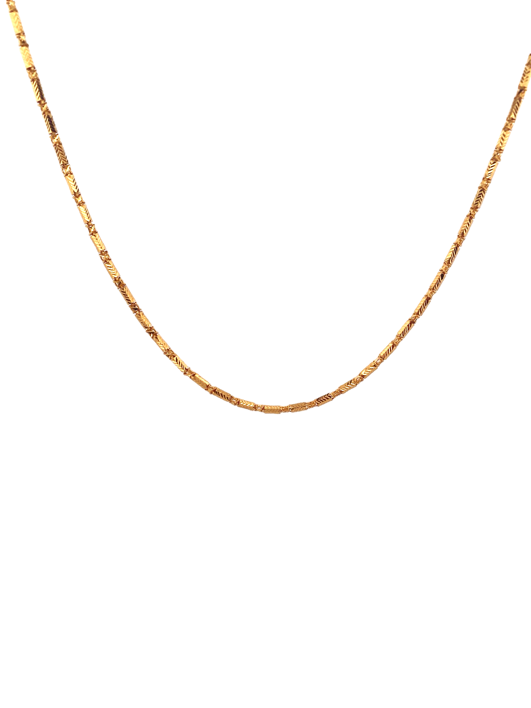 24'' 22K Gold Designer Chain