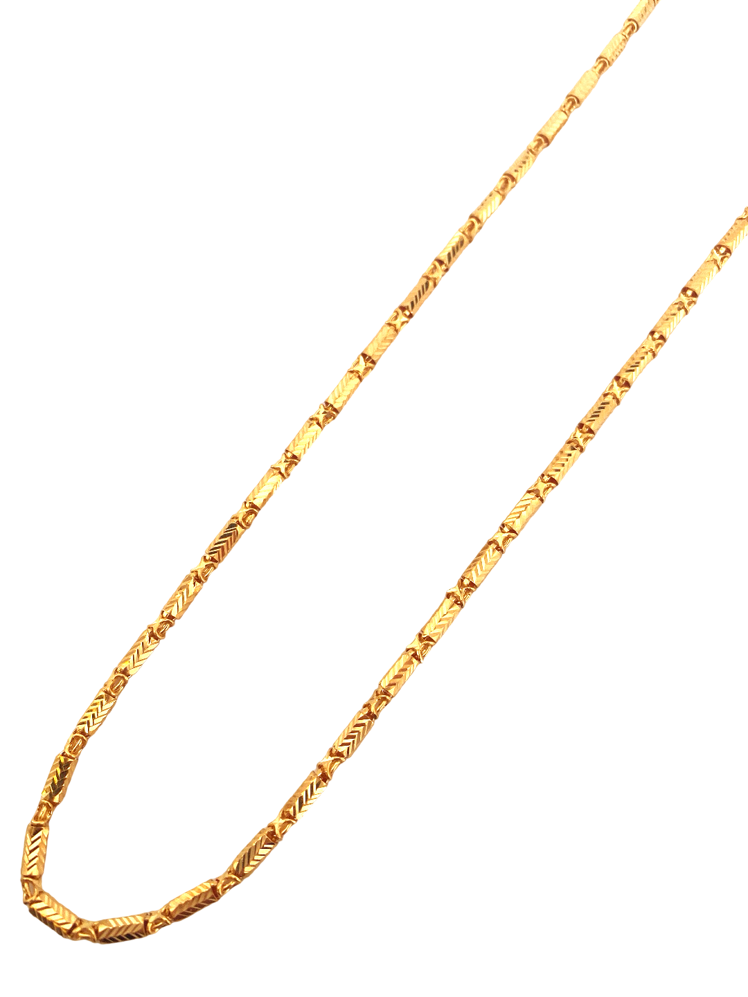 24'' 22K Gold Designer Chain