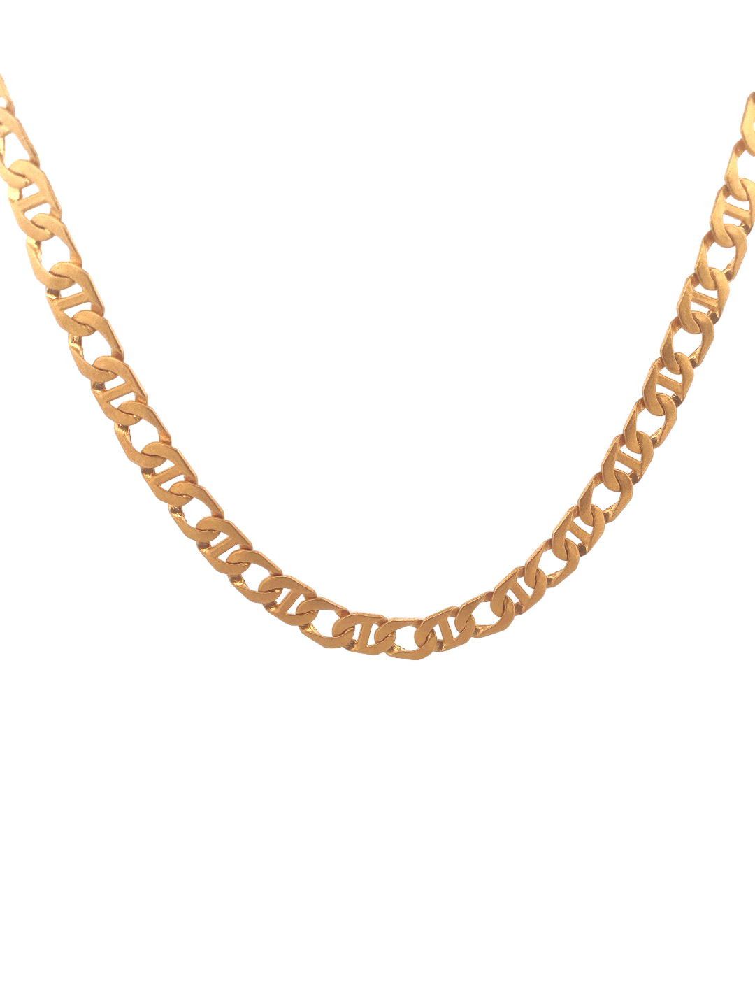 24'' 22K Gold Cuban Link Designer Chain