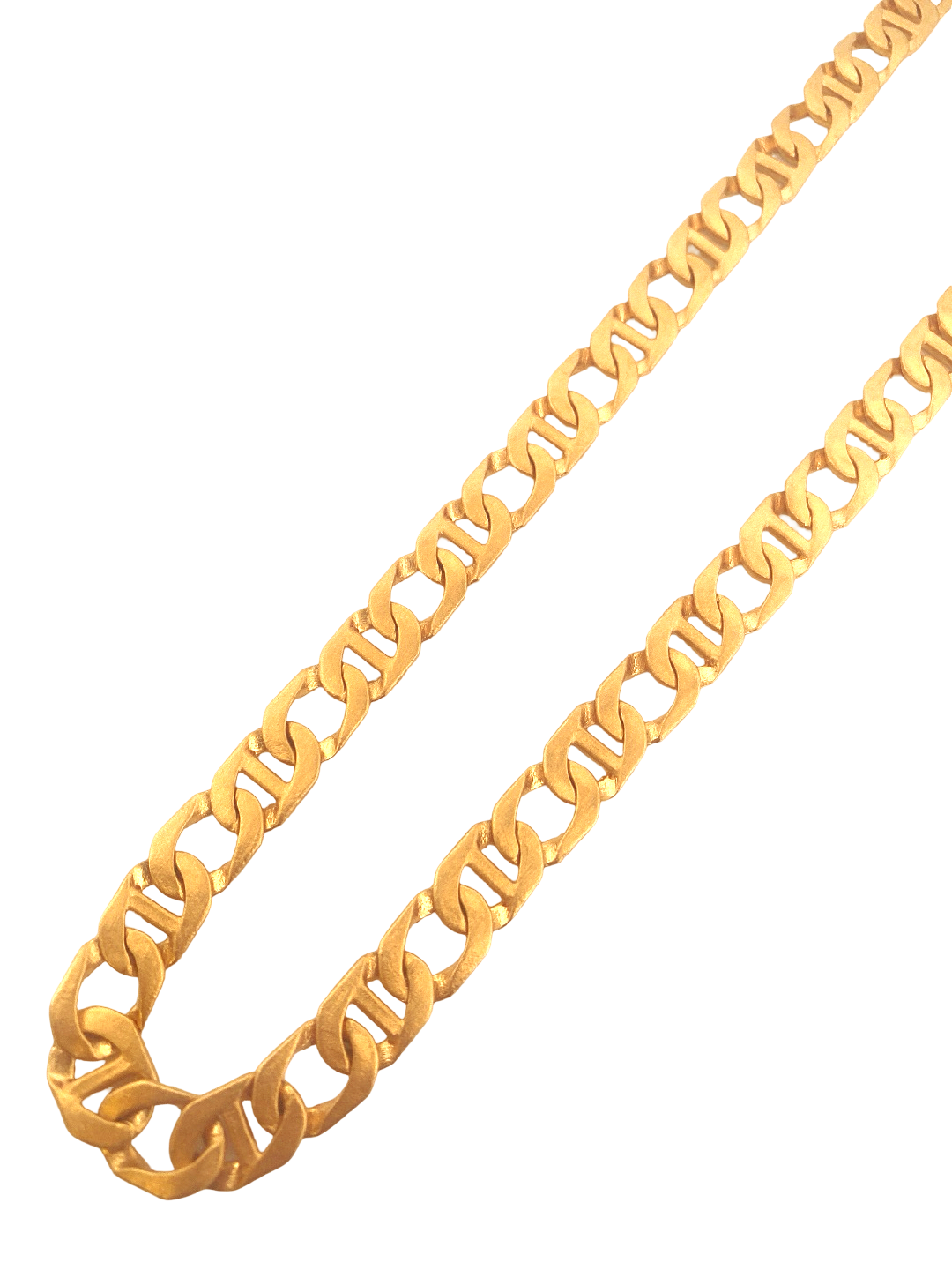24'' 22K Gold Cuban Link Designer Chain