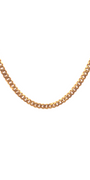 24'' 22K Gold Curb Link Designer Chain