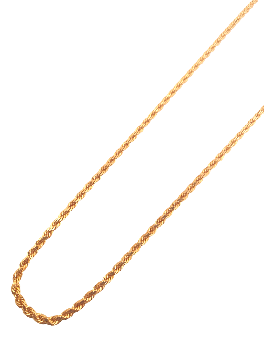 18'' 22K Gold Designer Chain