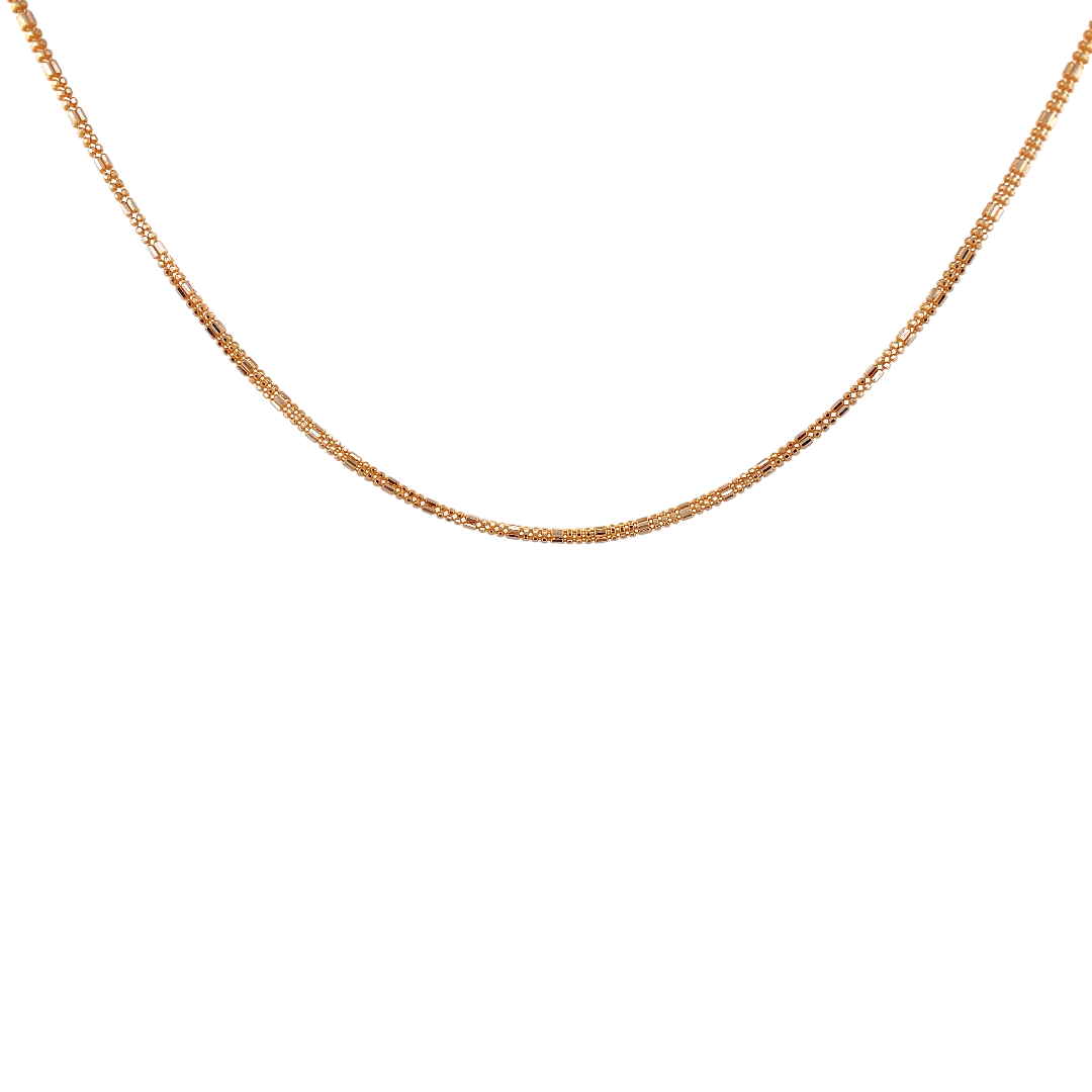 16'' 22K Gold Designer Chain