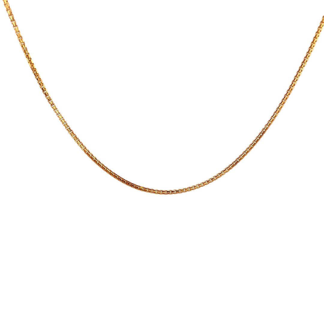 22'' 22K Gold Designer Chain