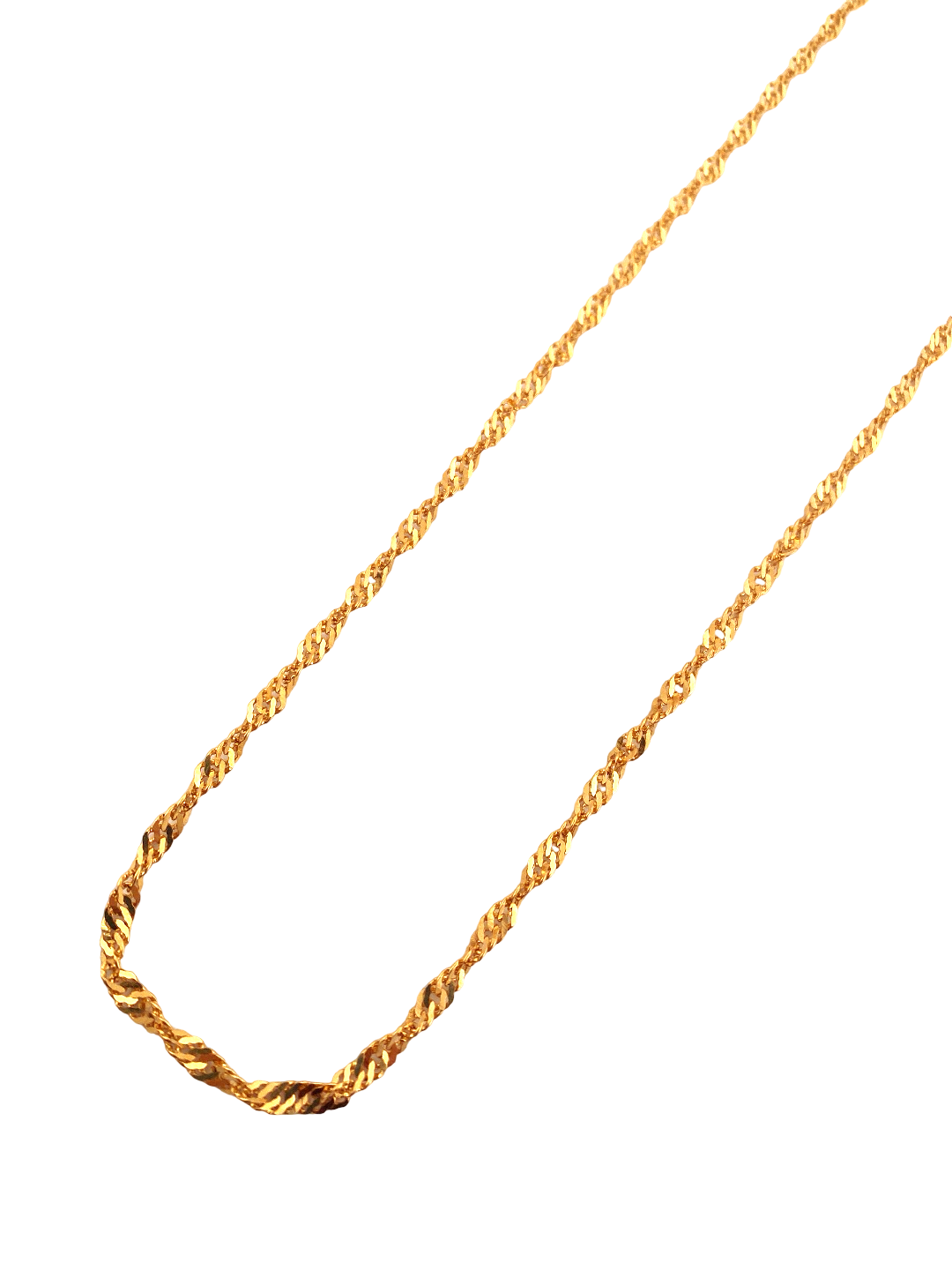 16'' 22K Gold Designer Chain