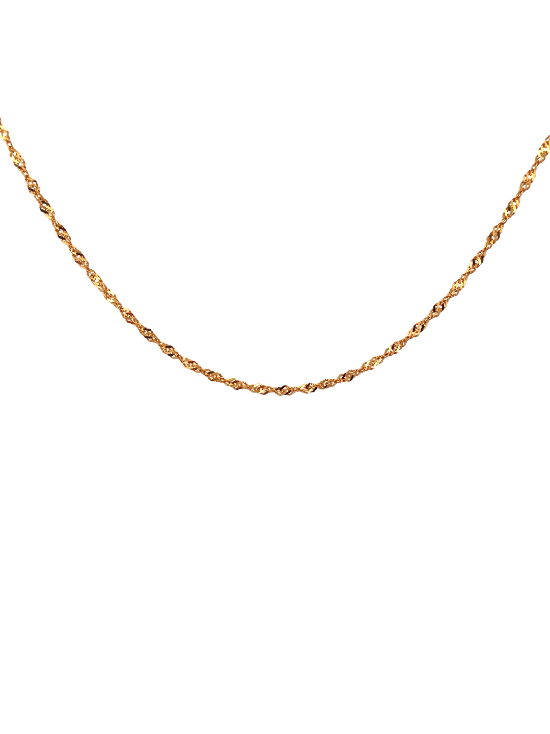 16'' 22K Gold Designer Chain
