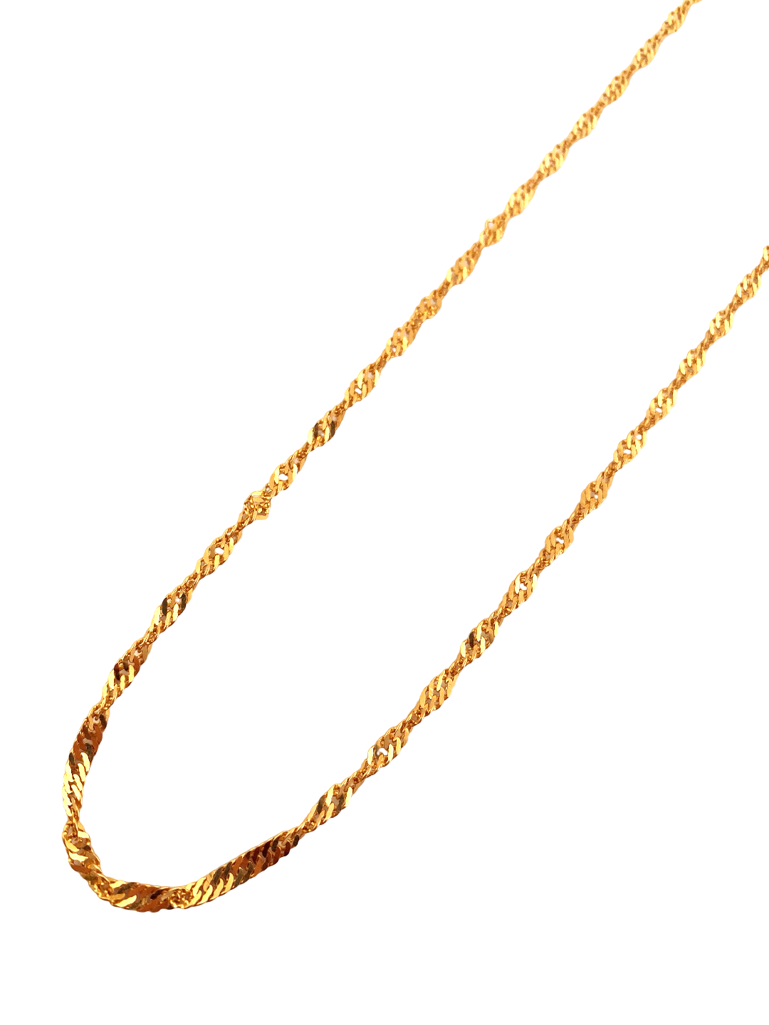16'' 22K Gold Designer Chain