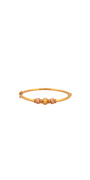 22K Gold Two-tone Designer Ladies Bracelet