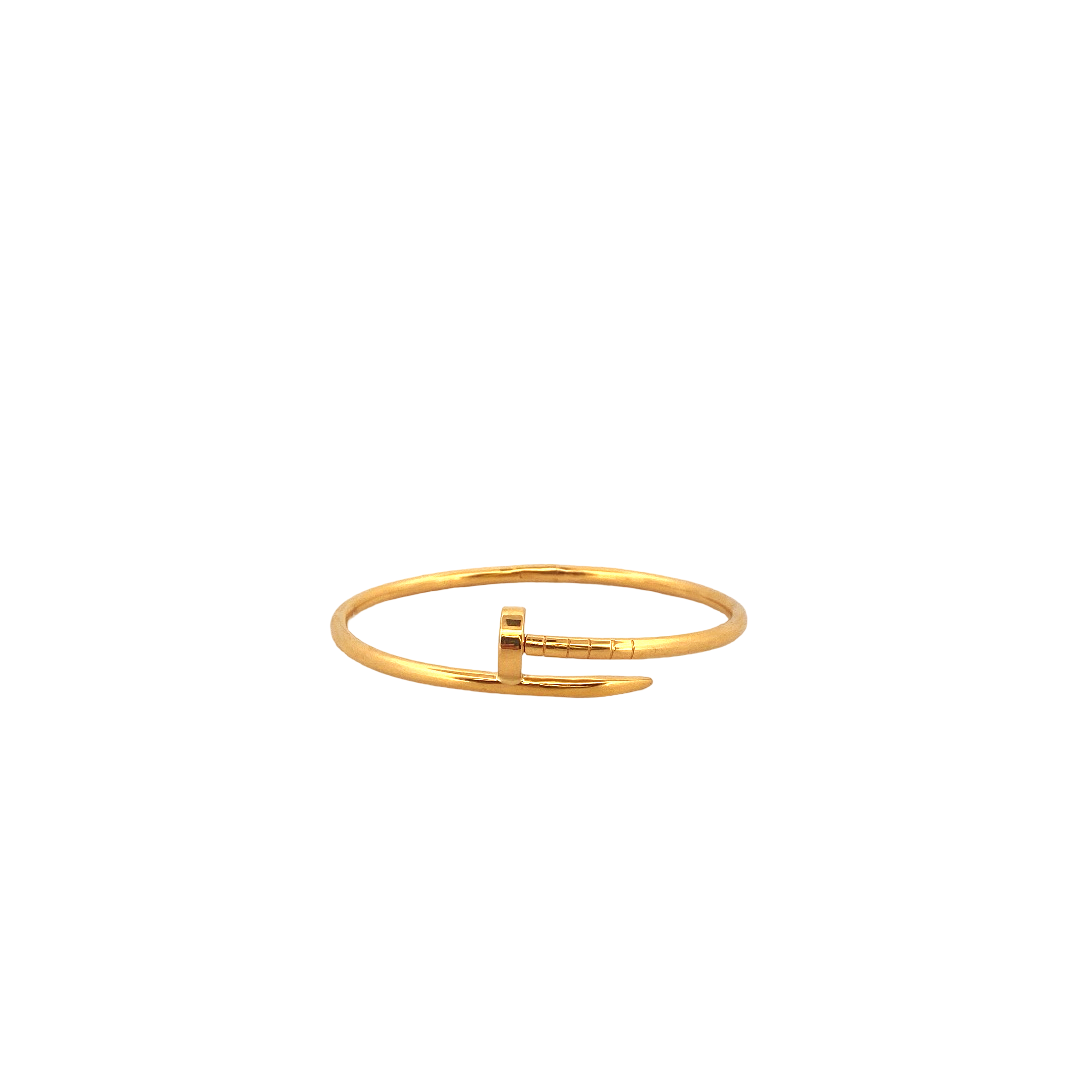 22K Gold Nail Designer Ladies Bracelet