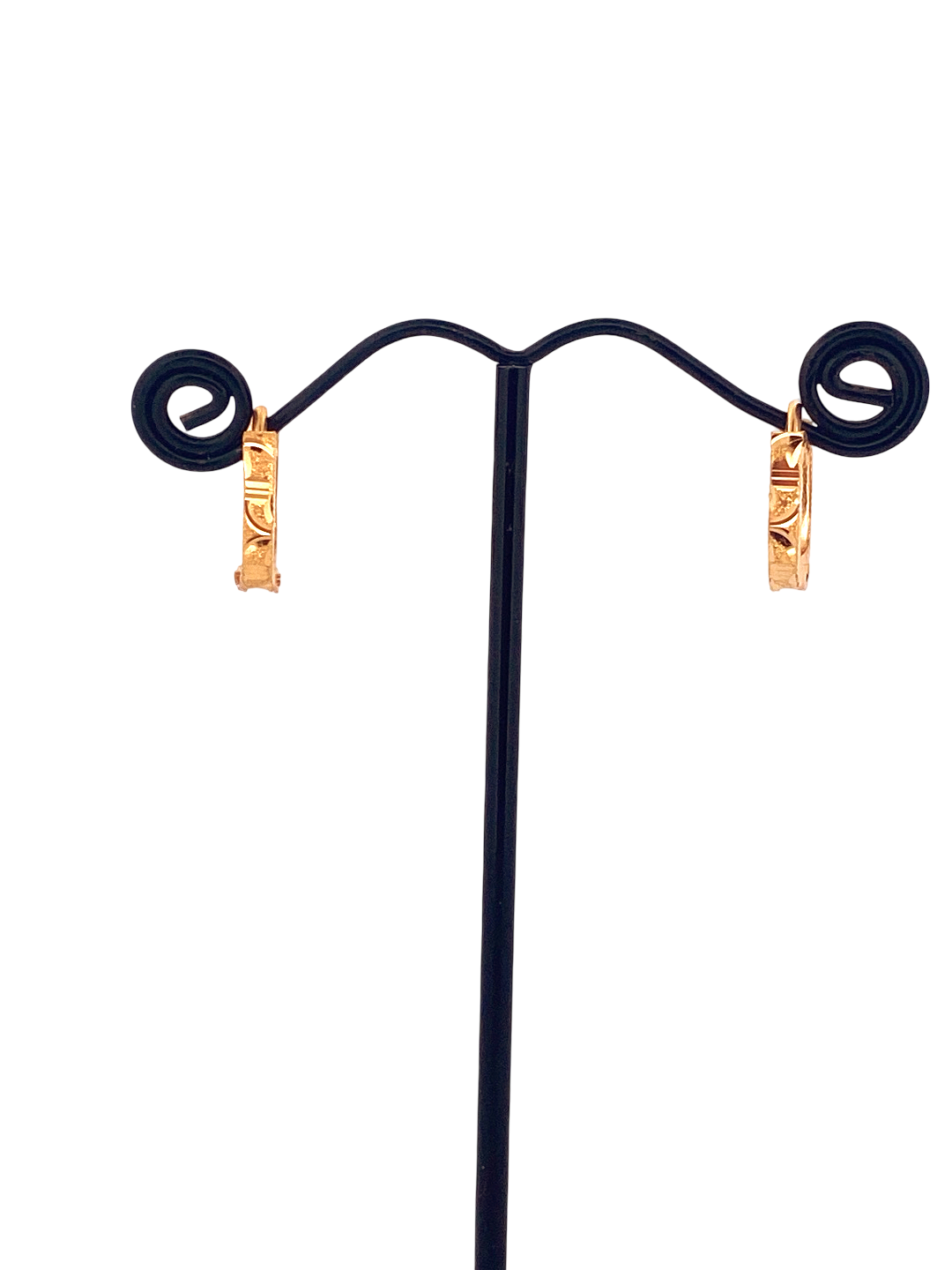 22 Gold Designer Hoop Earrings