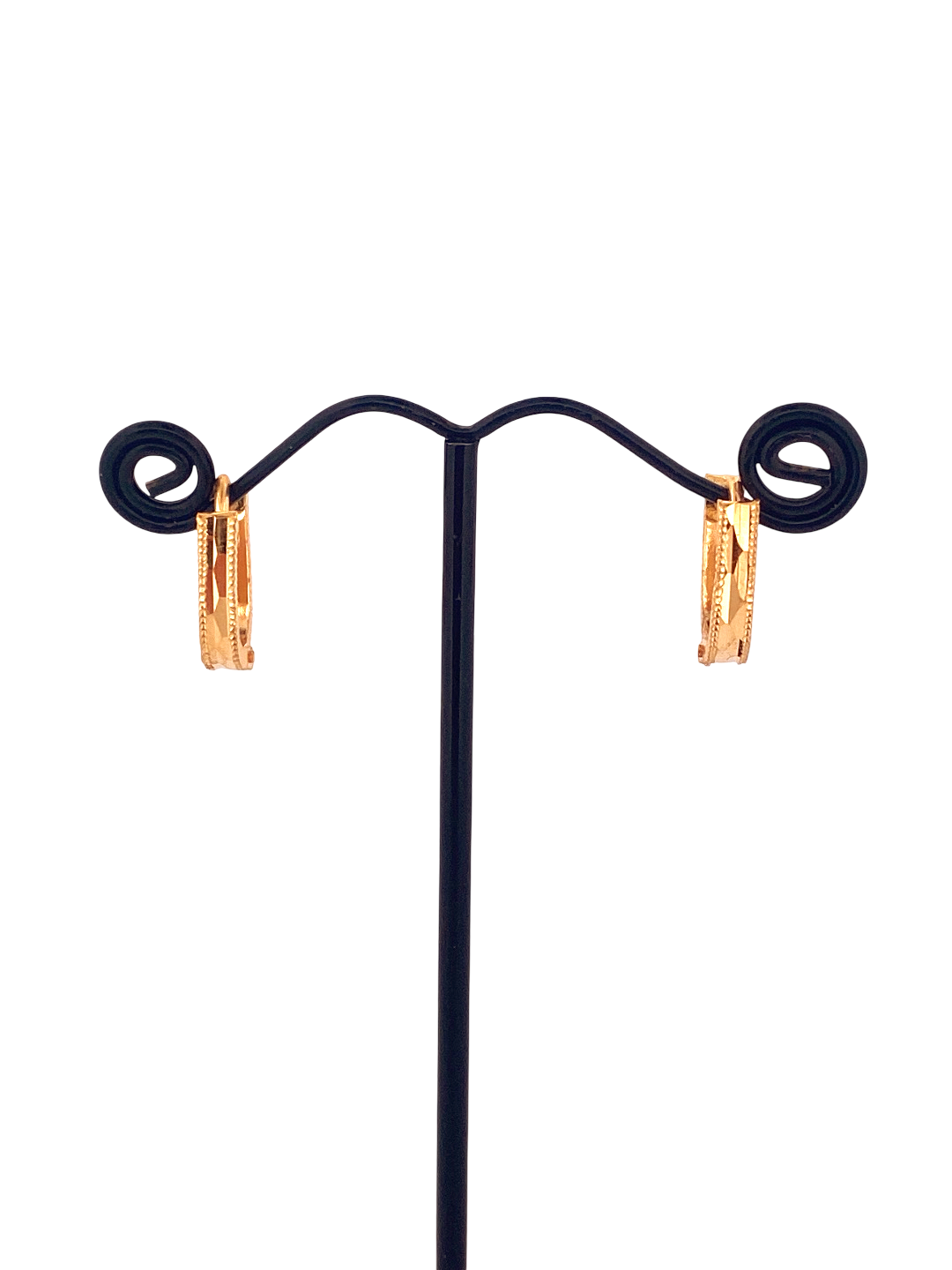 22 Gold Designer Hoop Earrings