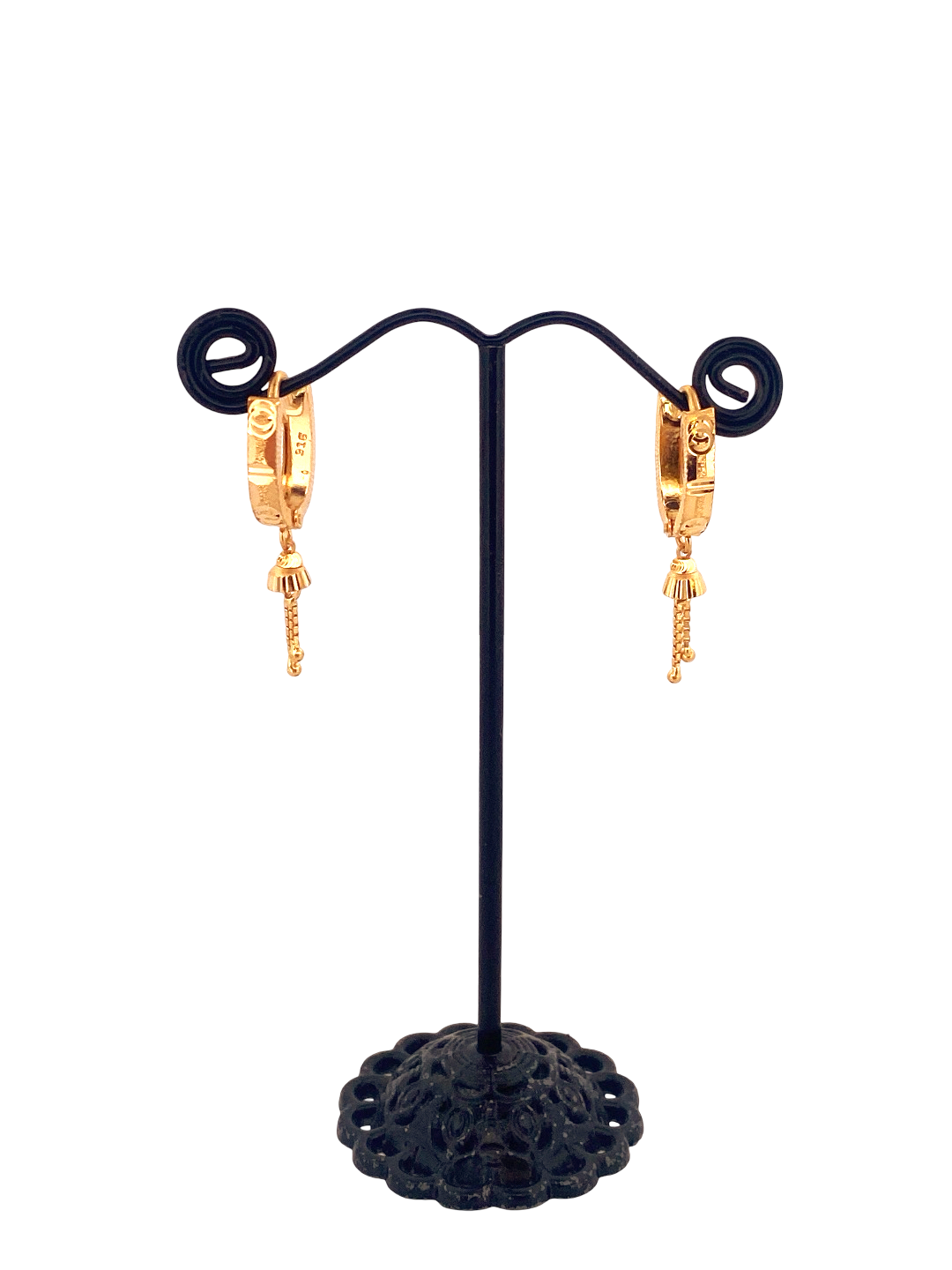 22 Gold Designer Hoop Earrings