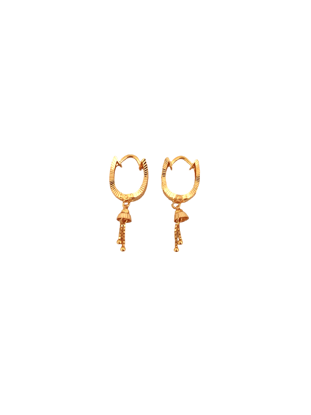 22 Gold Designer Hoop Earrings
