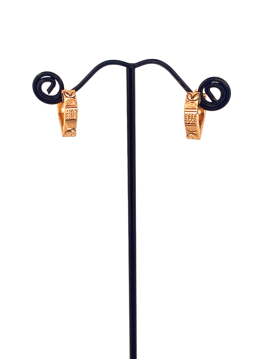 22 Gold Designer Hoop Earrings