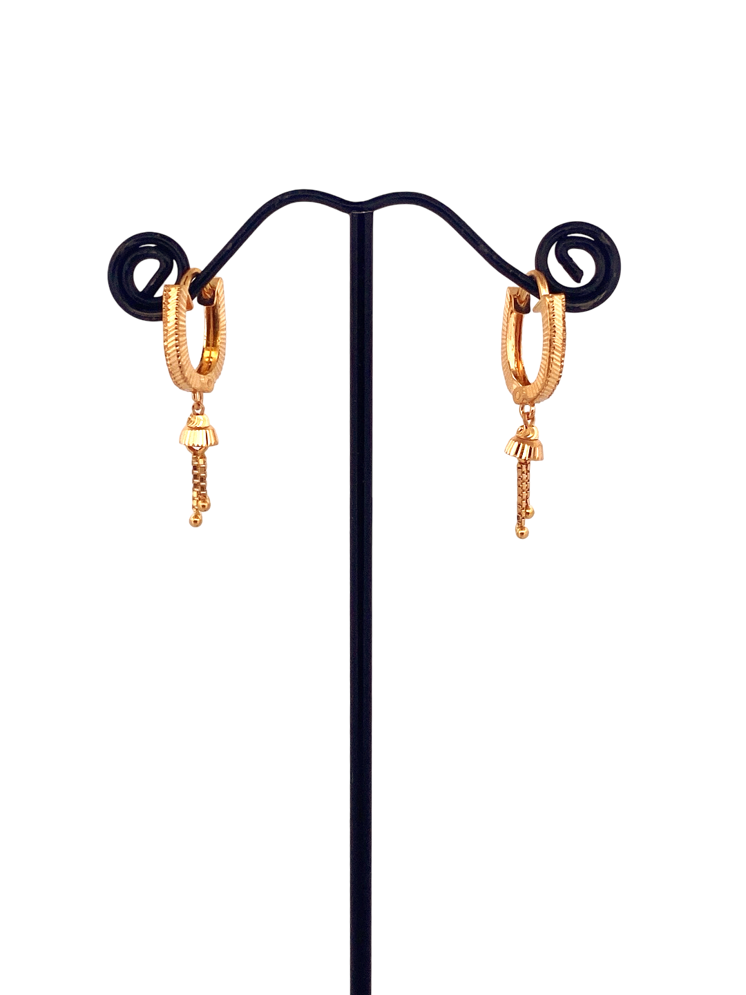 22 Gold Designer Hoop Earrings