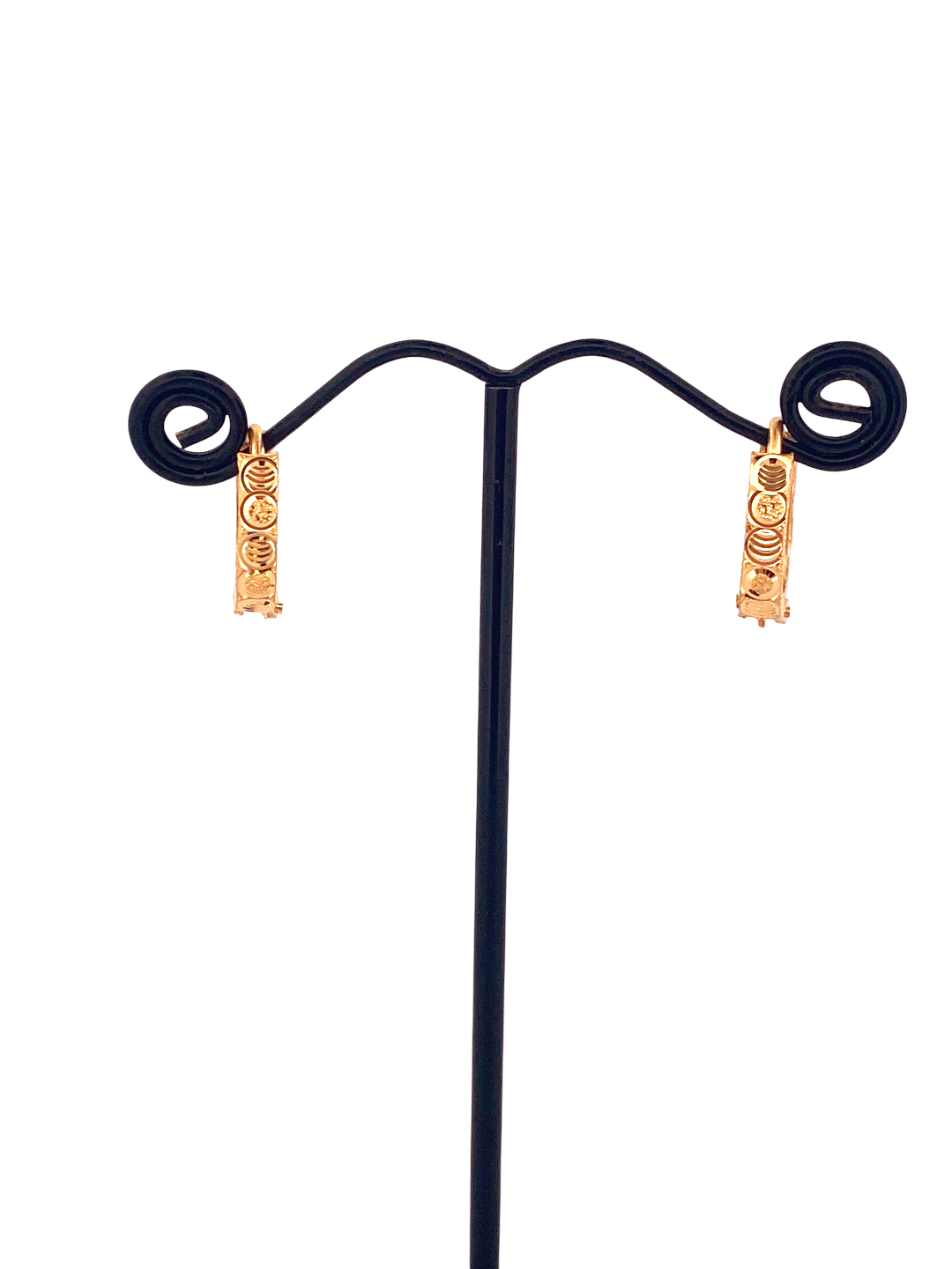 22 Gold Designer Hoop Earrings