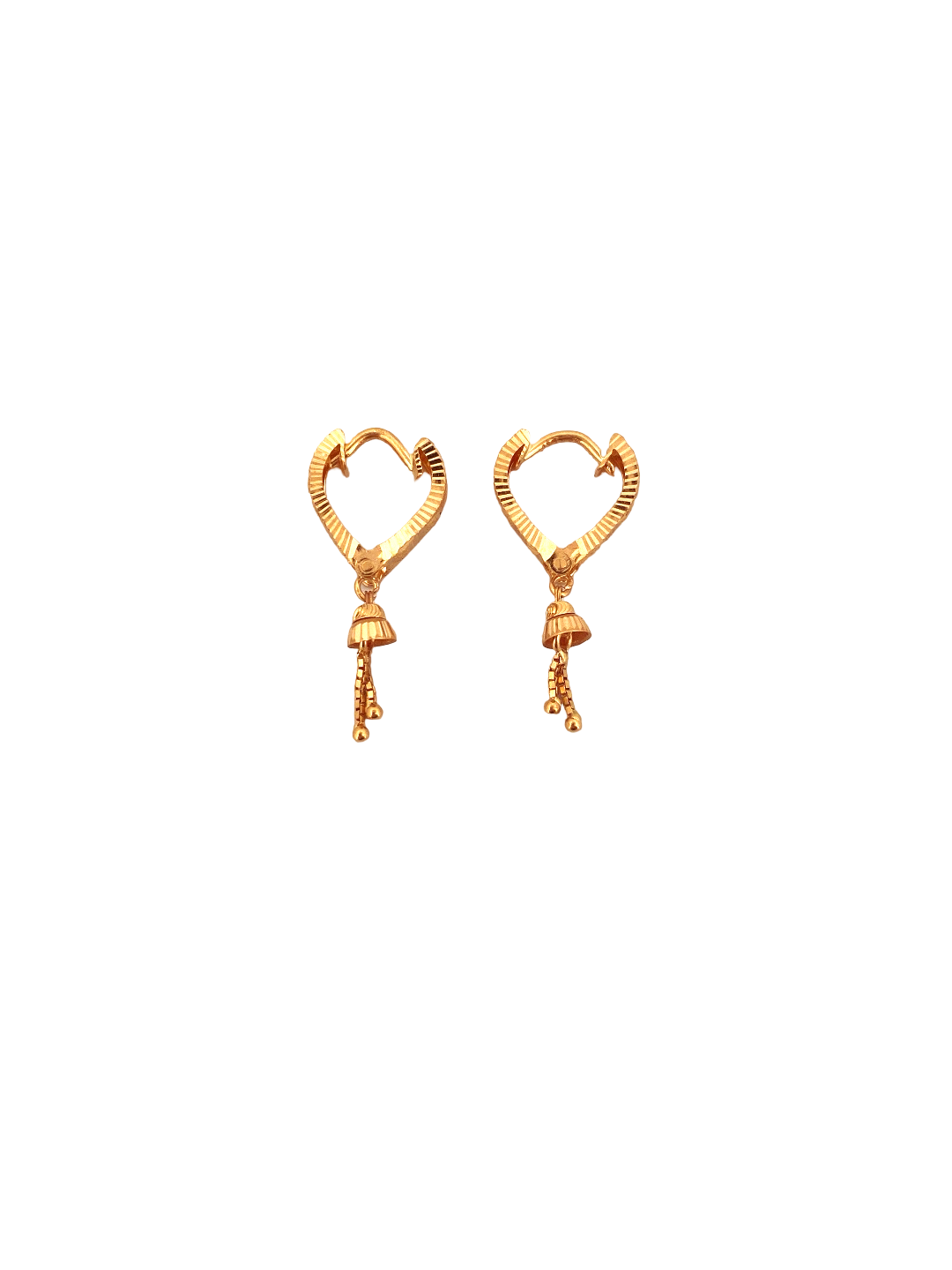 22 Gold Designer Hoop Earrings