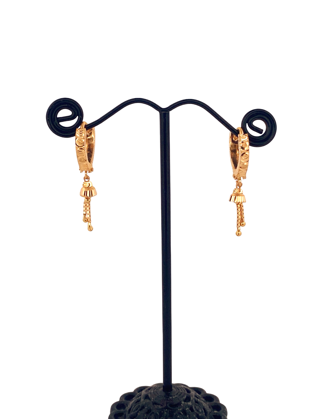 22 Gold Designer Hoop Earrings