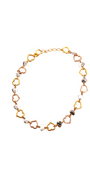 22K Gold Tri-tone Designer Ladies Bracelet