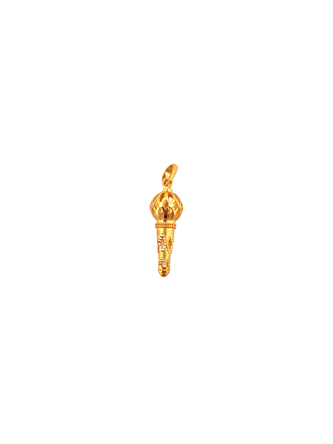 22K Gold Designer Pendant