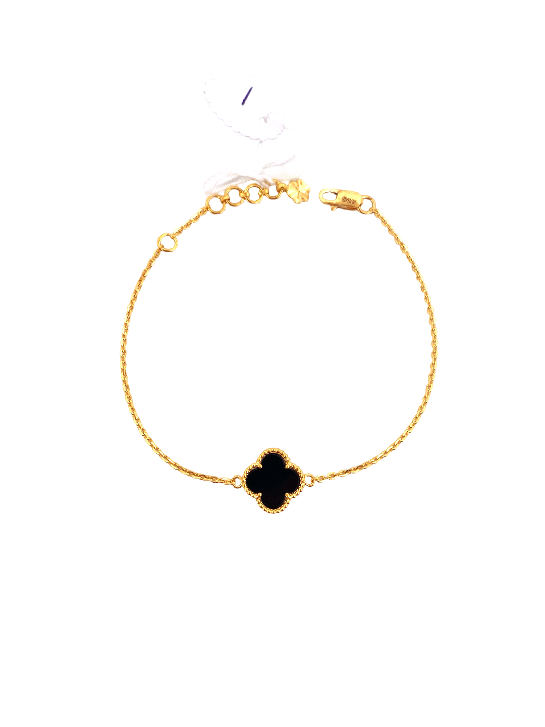 22K Gold Flower Designer Ladies Bracelet