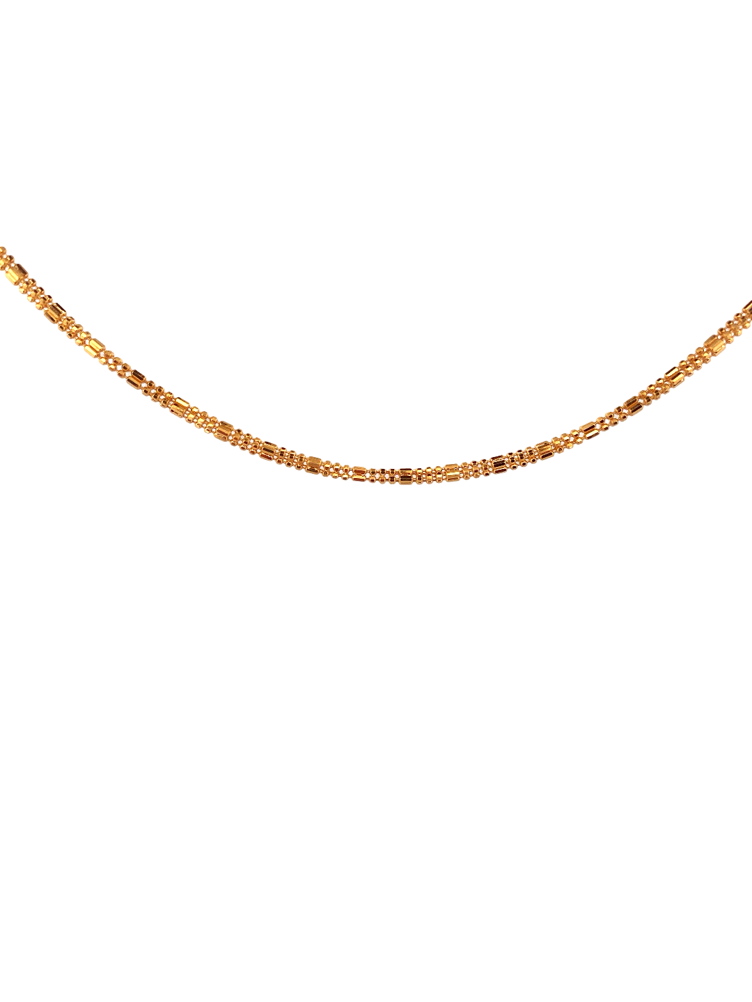 18'' 22K Gold Designer Chain