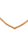 18'' 22K Gold Heart Designer Chain