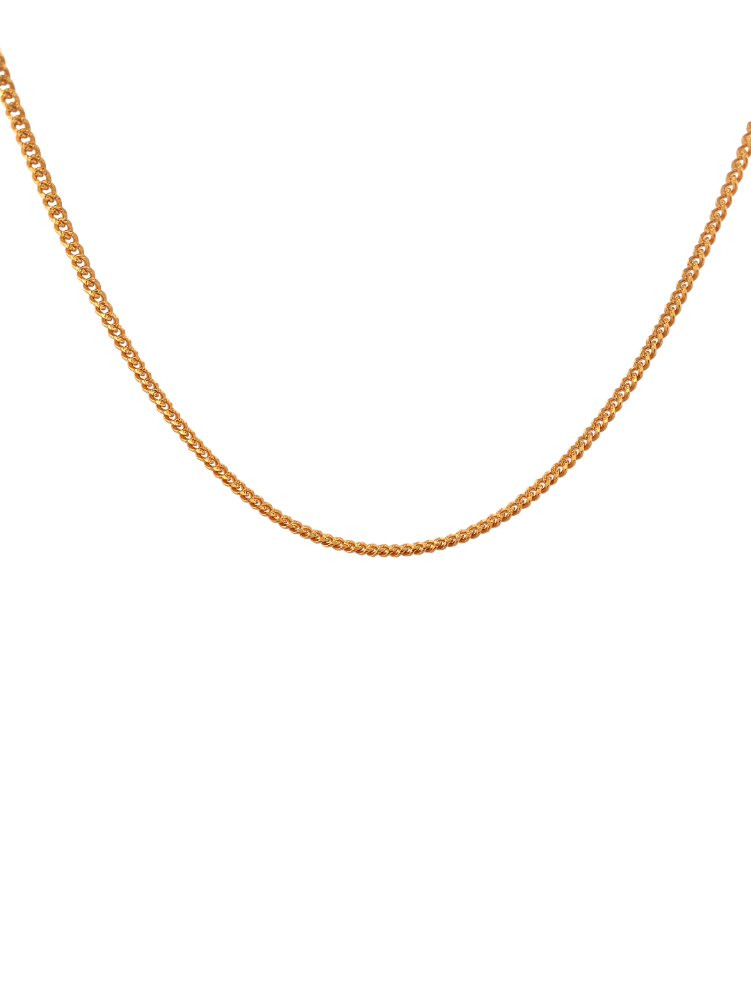 22'' 22K Gold Designer Chain