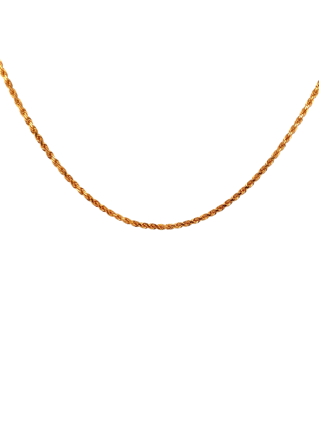 18'' 22K Gold Disco Designer Chain