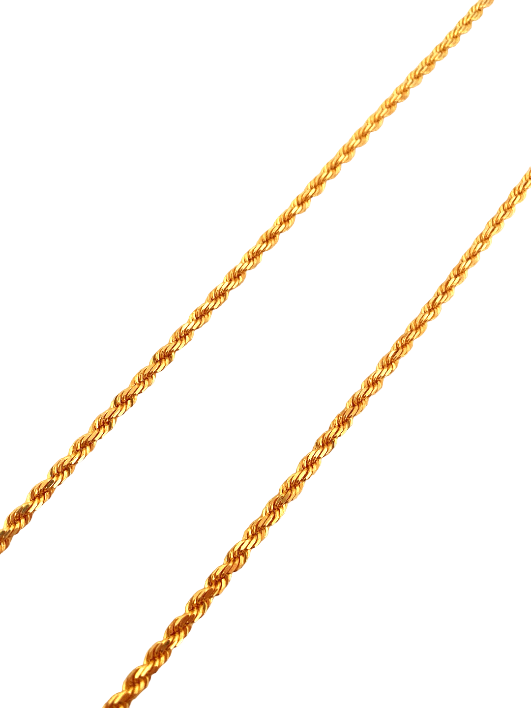 18'' 22K Gold Disco Designer Chain