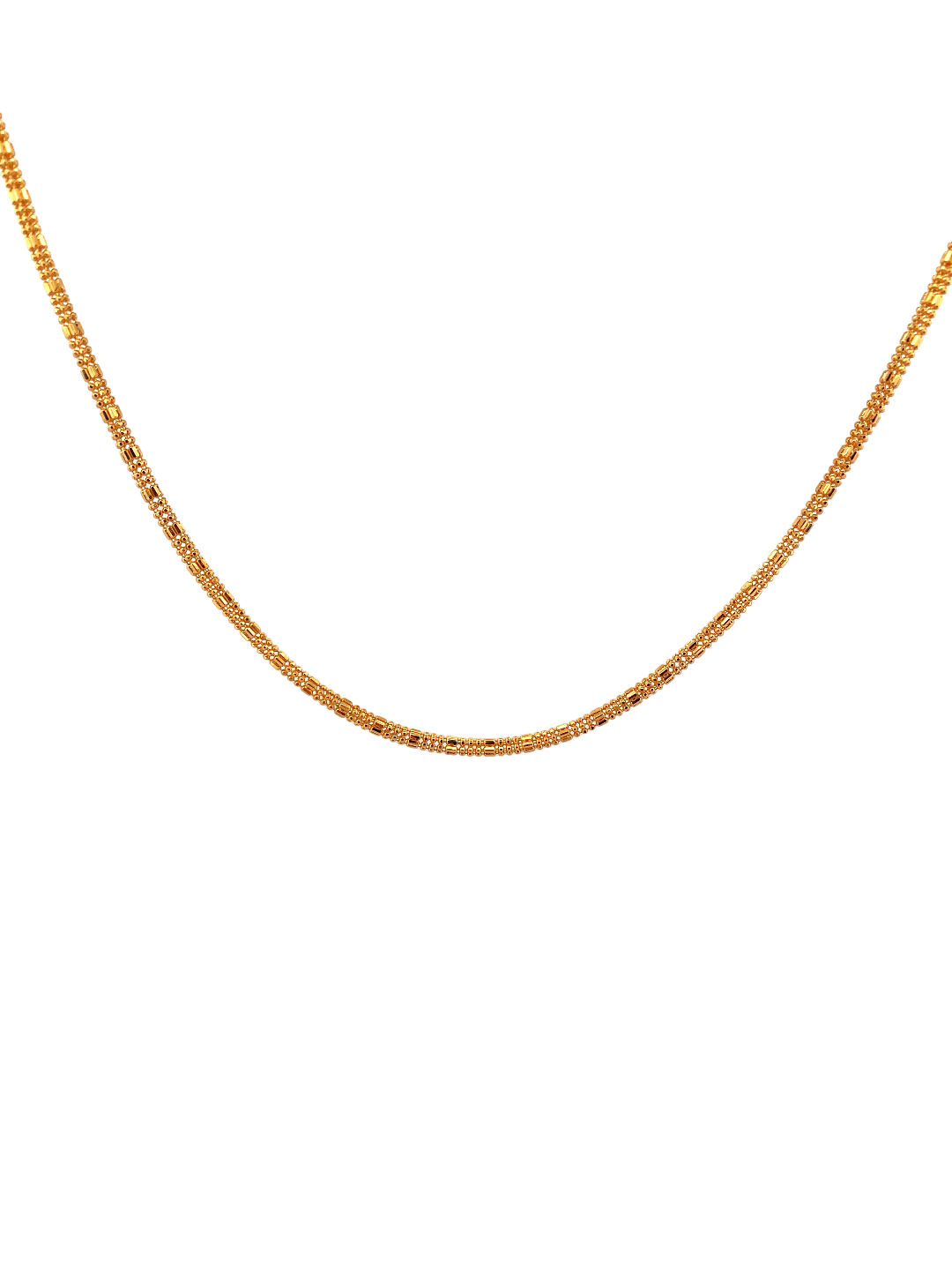22'' 22K Gold Designer Chain